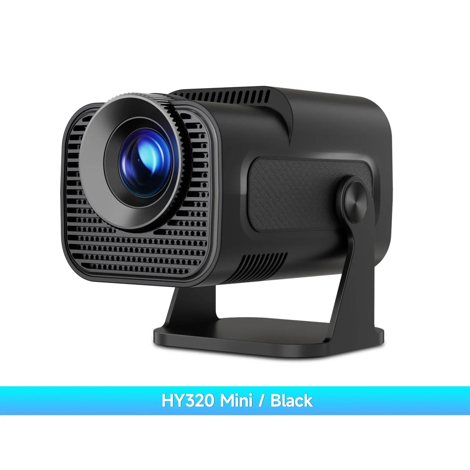Magcubic HY320 Mini Newly Native 720P Android 11 4K Projector 300ANSI Wifi6 BT5.0 Cinema Outdoor Portable 180° Rotable Projector - Buyme24seven