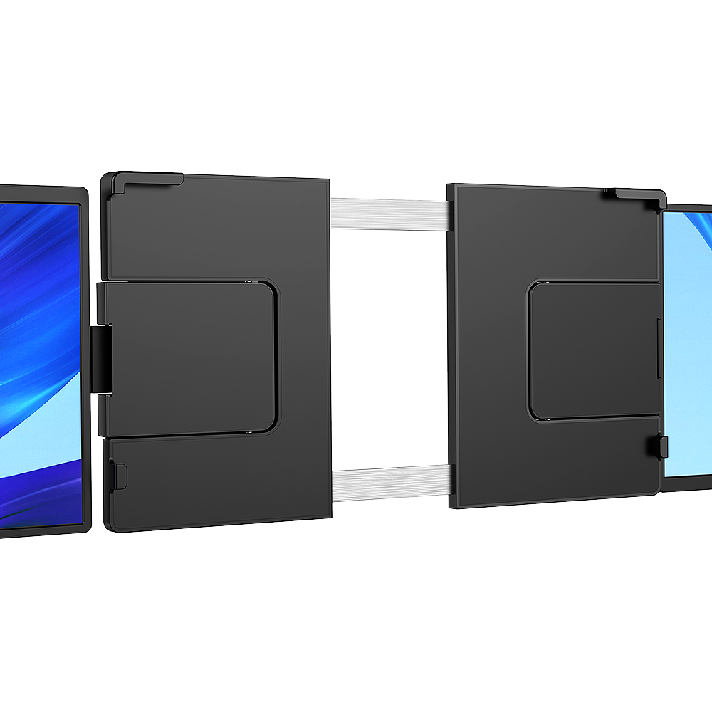 UStation Z 14 - Tri Screen Laptop Monitor Extender Triple Display Portable Workstation - Buyme24seven