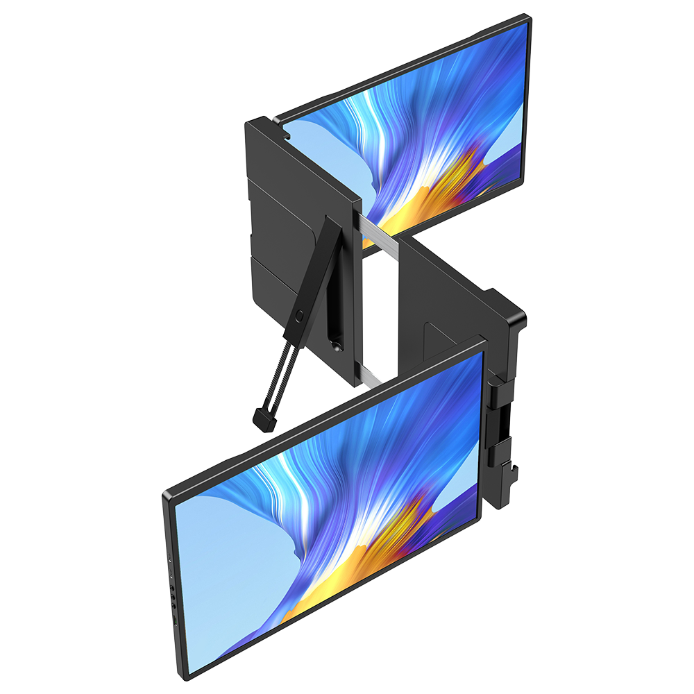 UStation Z 14 - Tri Screen Laptop Monitor Extender Triple Display Portable Workstation - Buyme24seven