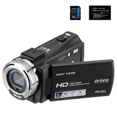 ORDRO  HDV-V12  Video  Camera Camcorder  Gift  for Kids - Buyme24seven