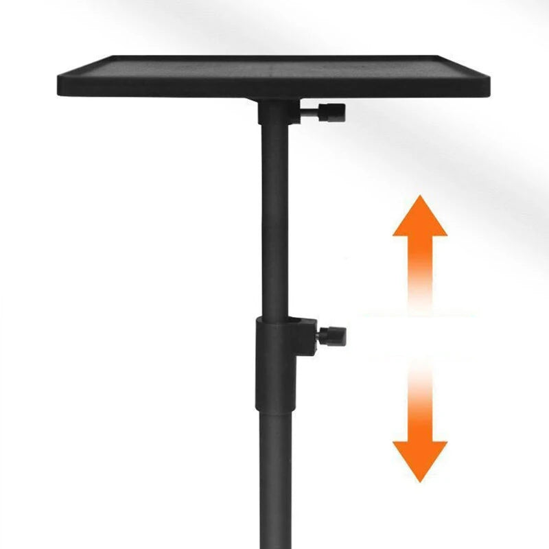 BlitzWolf® BW-VF5 Adjustable Projector Stand Tripod – 89–156cm Height, 37×26.5cm Tray, Foldable Portable Mount – Black - Buyme24seven