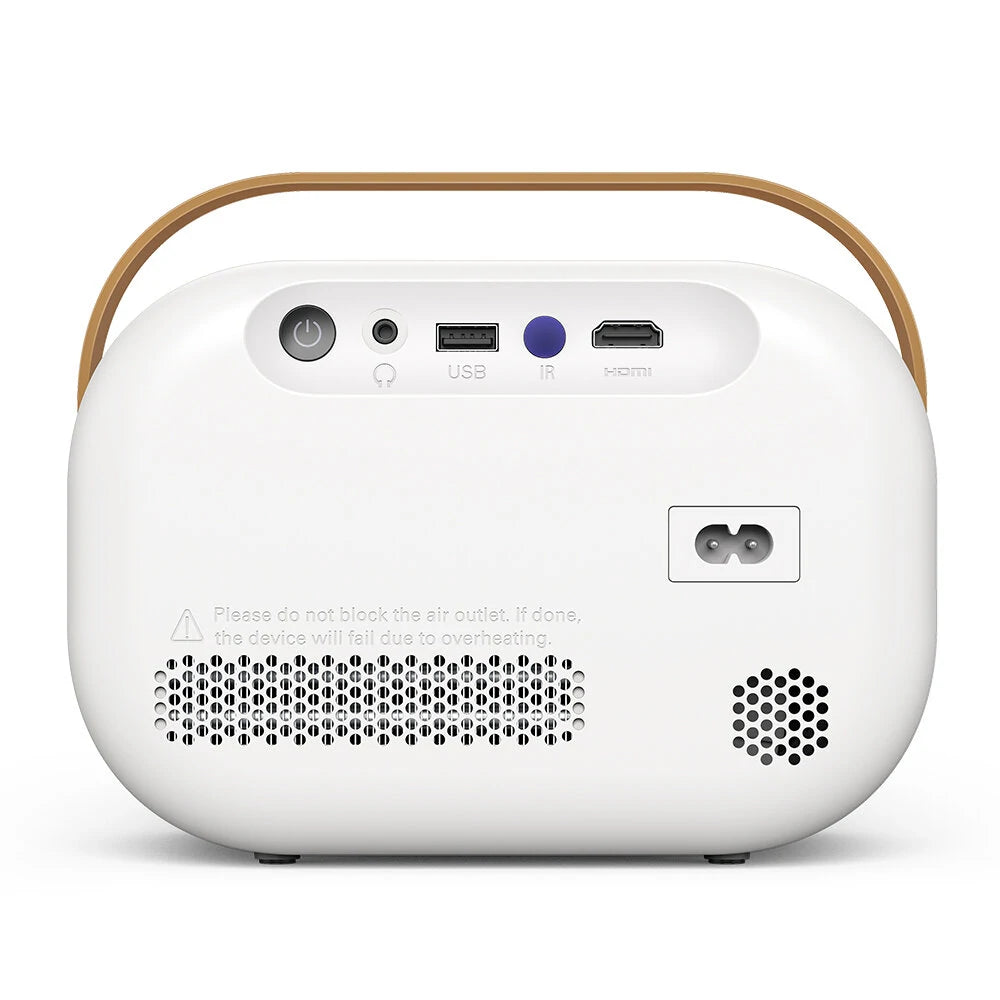 BlitzWolf® V2 1080P Android Projector – 5G WiFi, Auto Keystone Correction, 9500 Lumens, Portable Smart Home Theater Projector - Buyme24seven