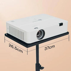 BlitzWolf® BW-VF5 Adjustable Projector Stand Tripod – 89–156cm Height, 37×26.5cm Tray, Foldable Portable Mount – Black - Buyme24seven