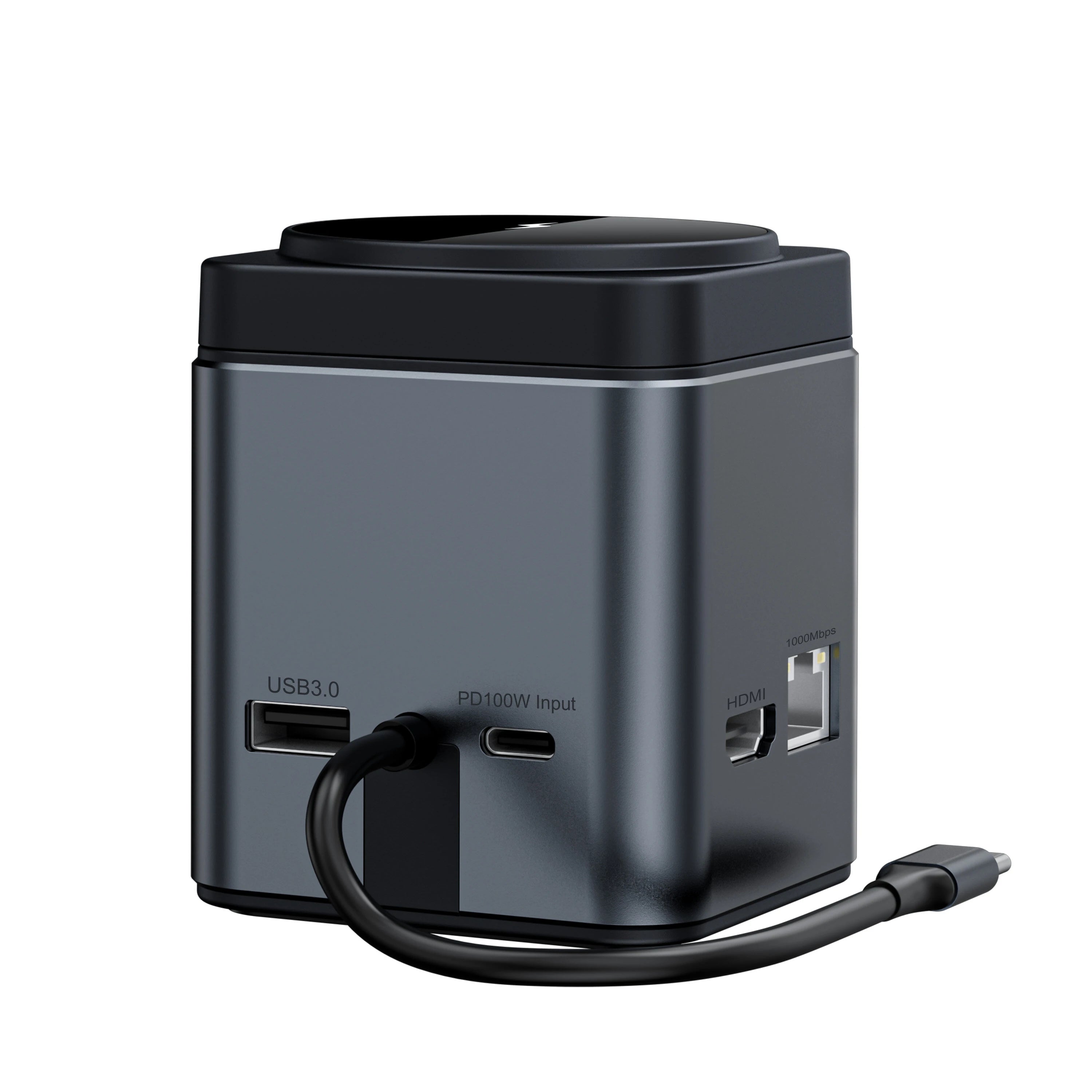 BlitzWolf® BW-TH17 9-in-1 Type-C Docking Station with 15W Wireless Charger & USB-C Hub - Buyme24seven