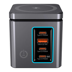 BlitzWolf® BW-i113 105W 6-in-1 GaN Desktop Charging Station with Wireless Charge - Buyme24seven