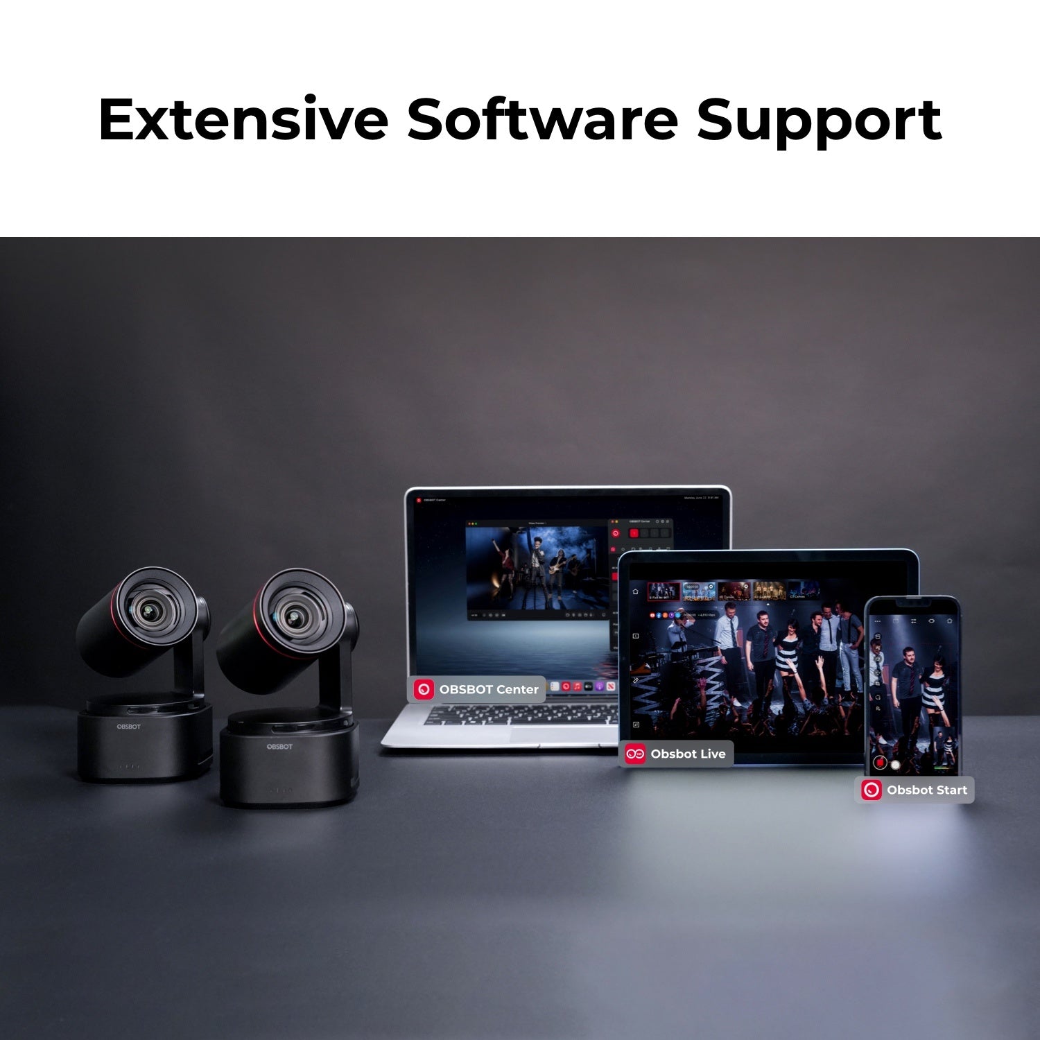 OBSBOT Tail 2 – AI-Powered PTZR 4K Live Production Camera - Buyme24seven