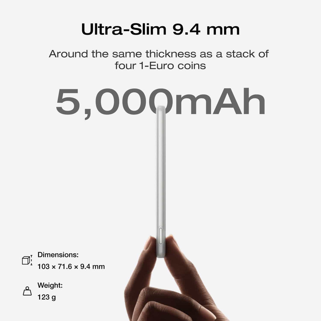 EcoFlow RAPID Mag Power Bank (5,000mAh, 7.5W, Magnetic Charging) - Buyme24seven