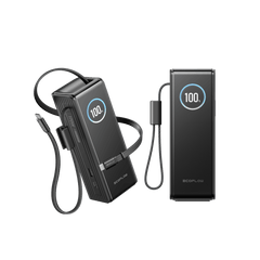 EcoFlow RAPID Power Bank (25,000mAh, 170W, 100W Built-In and Retractable Cables) - Buyme24seven