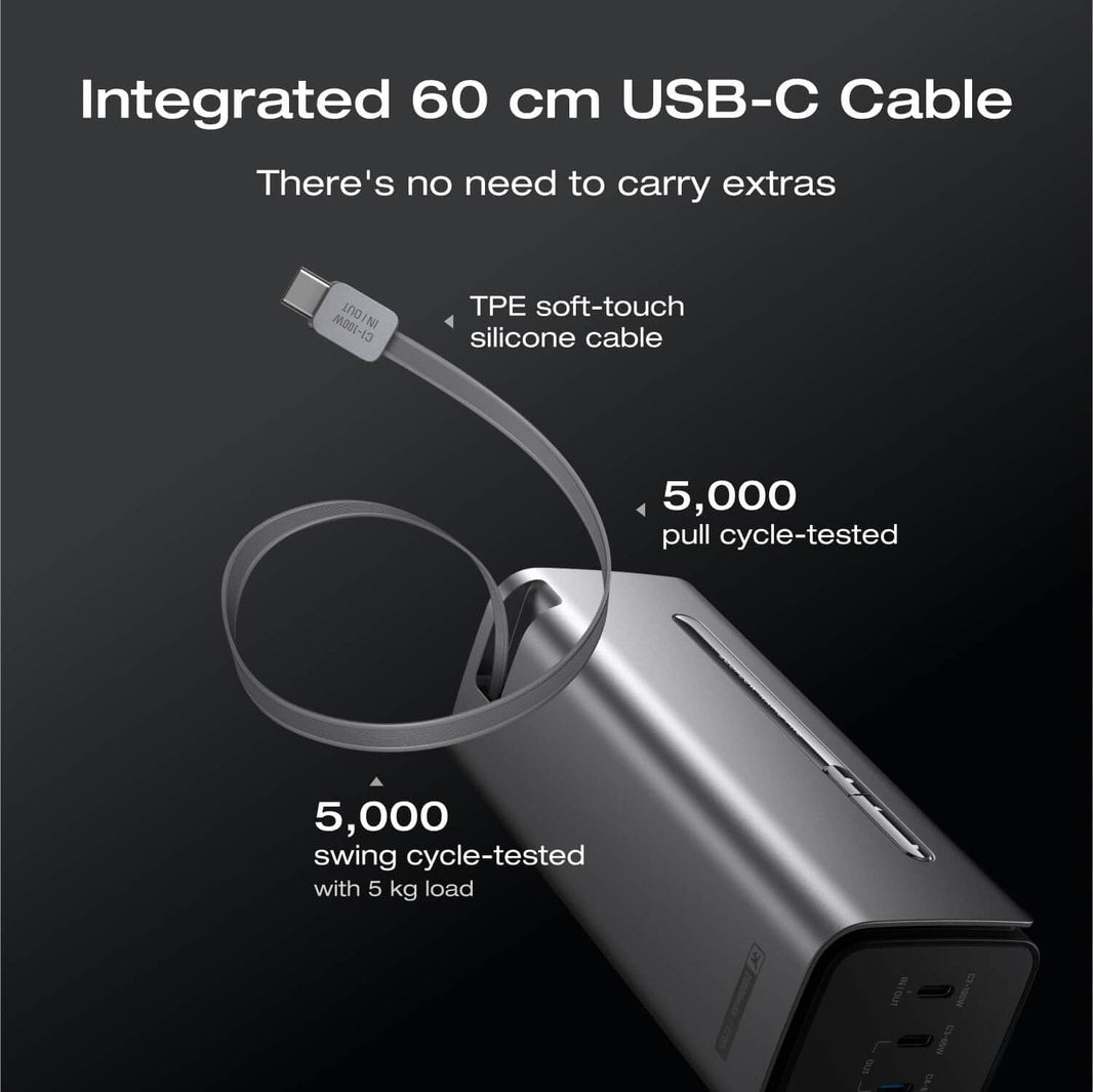 EcoFlow RAPID Pro Power Bank (20,000mAh, 230W, 100W Built-in Cable) - Buyme24seven