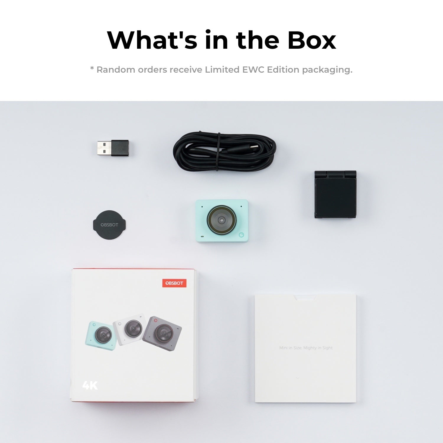 OBSBOT Meet 2 AI-Powered 4K Webcam – Auto Framing, Gesture Control & Dual Microphones - Buyme24seven