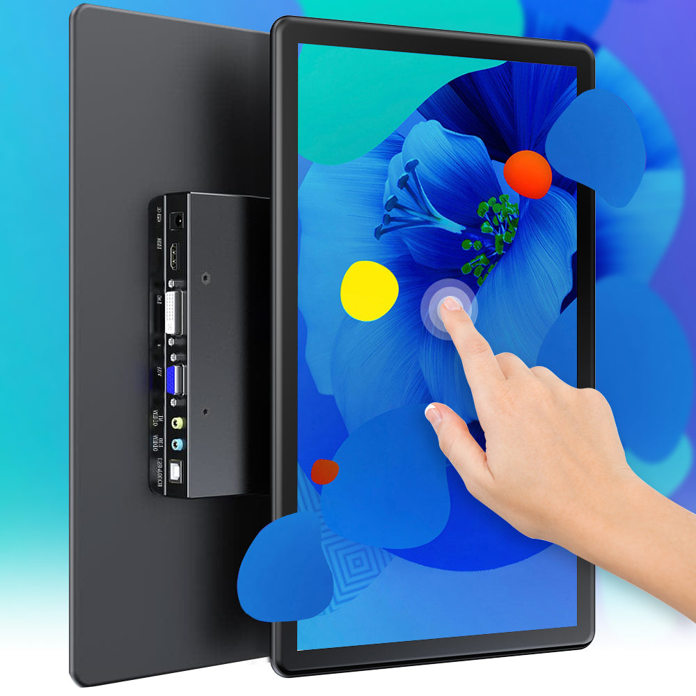 UPi B9 - 15.6" Small DVI VGA HDMI Multi-port Monitor Touch Display - Buyme24seven